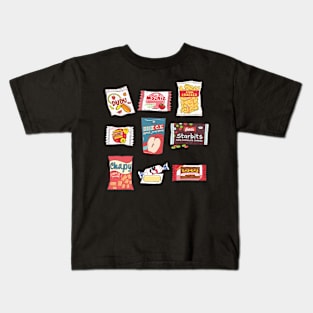 Filipino Snacks, Pinoy Food Shirt Kids T-Shirt